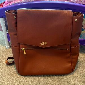 Freshly Picked Classic Diaper Bag in Cognac